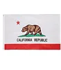 Custom polyester 3*5ft California State Flag