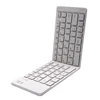 Custom teclado wireless slim portable foldable bluetooth keyboard for ipad air 2 samsung galaxy note 10.1