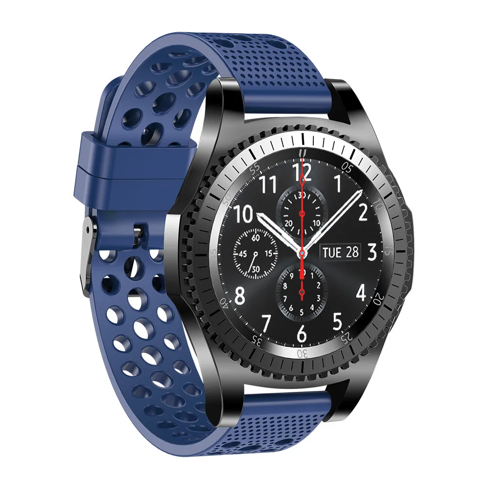 

Silicone Bracelet Strap Watch Band For Samsung Gear S3 Frontier Classic 22mm bracelet Wrist Strap Smartwatch accessories