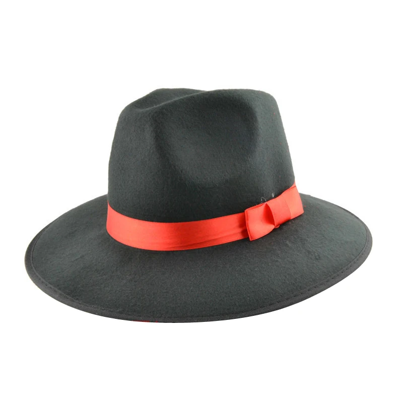 felt hat red