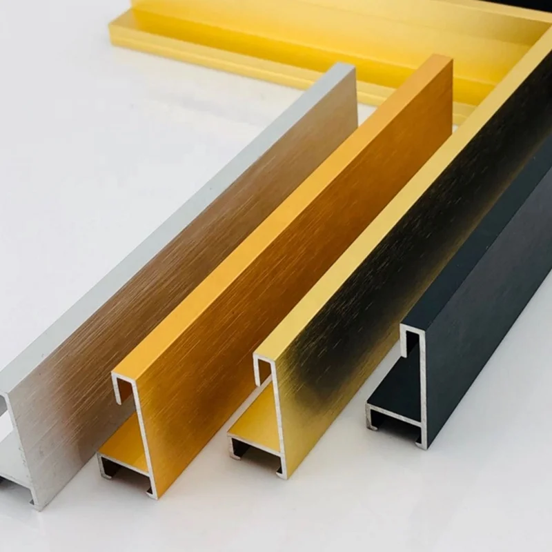 Silver Gold Rose Anodizing Metal Photo Frame Brushed Aluminium Frame for Photo/Picture Frame