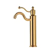 China supplier brass modern single handle water wash mixer tap rose gold kitchen faucet