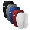 High waist solid color stretch leggings with pockets yoga shorts multicolor tights woman leggings