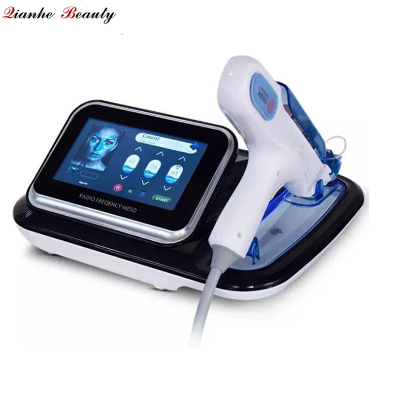 

3 functions light therapy+nano-crystal+rf new mesotherapy needleness gun