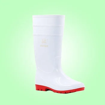 botas blancas de trabajo