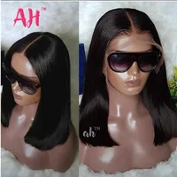 

Hot Sale Double Drawn Cambodian Straight Bob Human Hair Wigs Lace Front Wigs 13*6 Top Grade 10A Cuticle Aligned Virgin Hair
