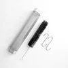 12 inch hexagon 304 stainless steel BBQ smoker tube / pellet tube smoker/bbq smoker tube with clean brush and hook