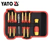 12PC INSULATED CHANGEABLE SCREWDRIVER SETS