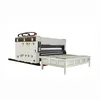 Chain feeding 3 colors corrugated carton box flexo printing slotting machine