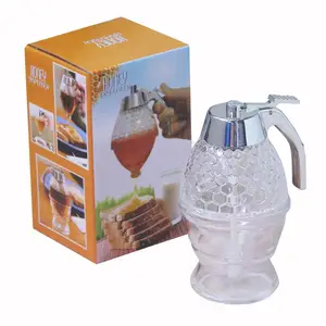 Image of 2019 Honey & Maple Syrup 200ml Eco Friendly Acrylic Sweet Canadian Maple Syurup Honey Dispenser Best Jar Dispenser
