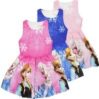 

Buy Direct New Hot Kids Girl Clothing Cartoon Frozen Snow Princess Dresses From China Manufacturer