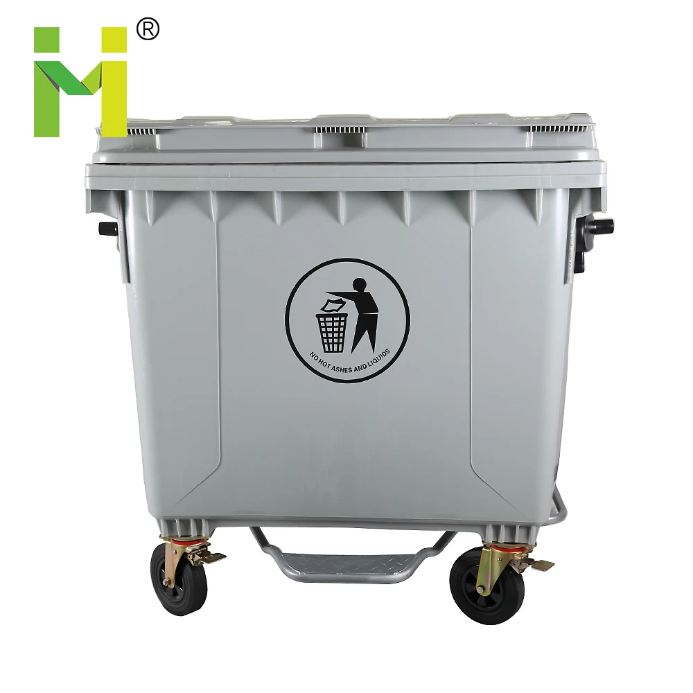 
660 l 1100l pedal wheeled pharmaceutical waste container  (62081013934)