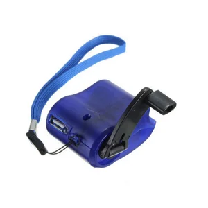 Wind Up Dynamo USB Hand Crank Phone Charger