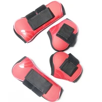 

Pu Material Red Horse Riding Boots Supplies,All Match Horse Racing Eventing Tendon Boots Wholesale