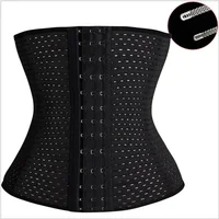 

Wholesale high waist mesh Slim Corset Waist Trainer Belt with skeletons for women