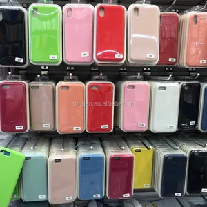 Luxury Liquid Silicone Gel Phone Case iPhone 5 SE to Max