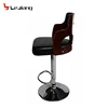 Free samle metal leg wood top bar chair modern bar stool high chair bar stools wholesale
