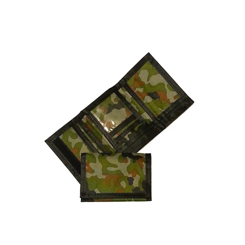 

New Design Polyester Army Camouflage Wallet for Boys