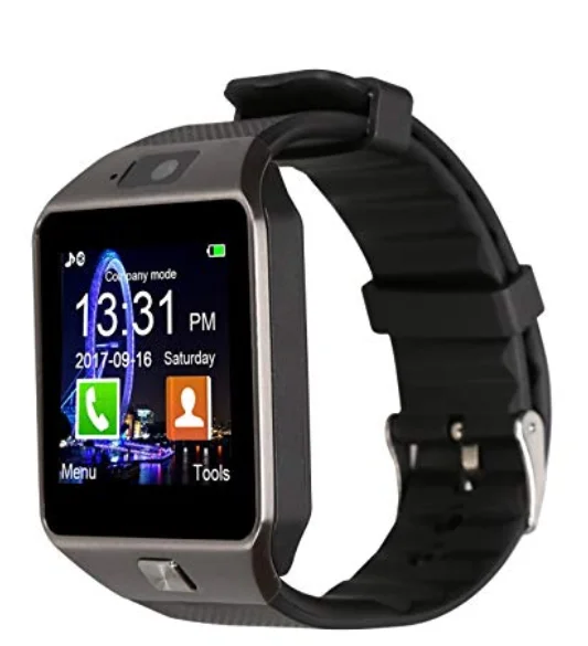 

2019 new arrival smart watch with Bluetooth sim card android system smartwatch heart rate monitor, dz09 smart watch