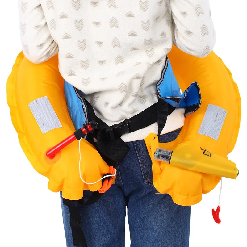 
PFD Belt Pack Manual Inflatable Life Jacket 