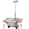 Work Site Solar Light Tower DC Flood Light Portable Mobile Applications Solar Generated