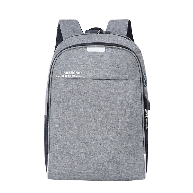 
2020 Custom Nylon school laptop anti-theft backpack shoulder bag for men 