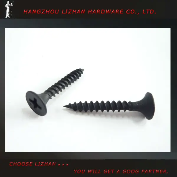 
Drywall screws Black Phosphated Bugle phillips head Gypsum Screw fine thread or coarse thread ,Parafuso 