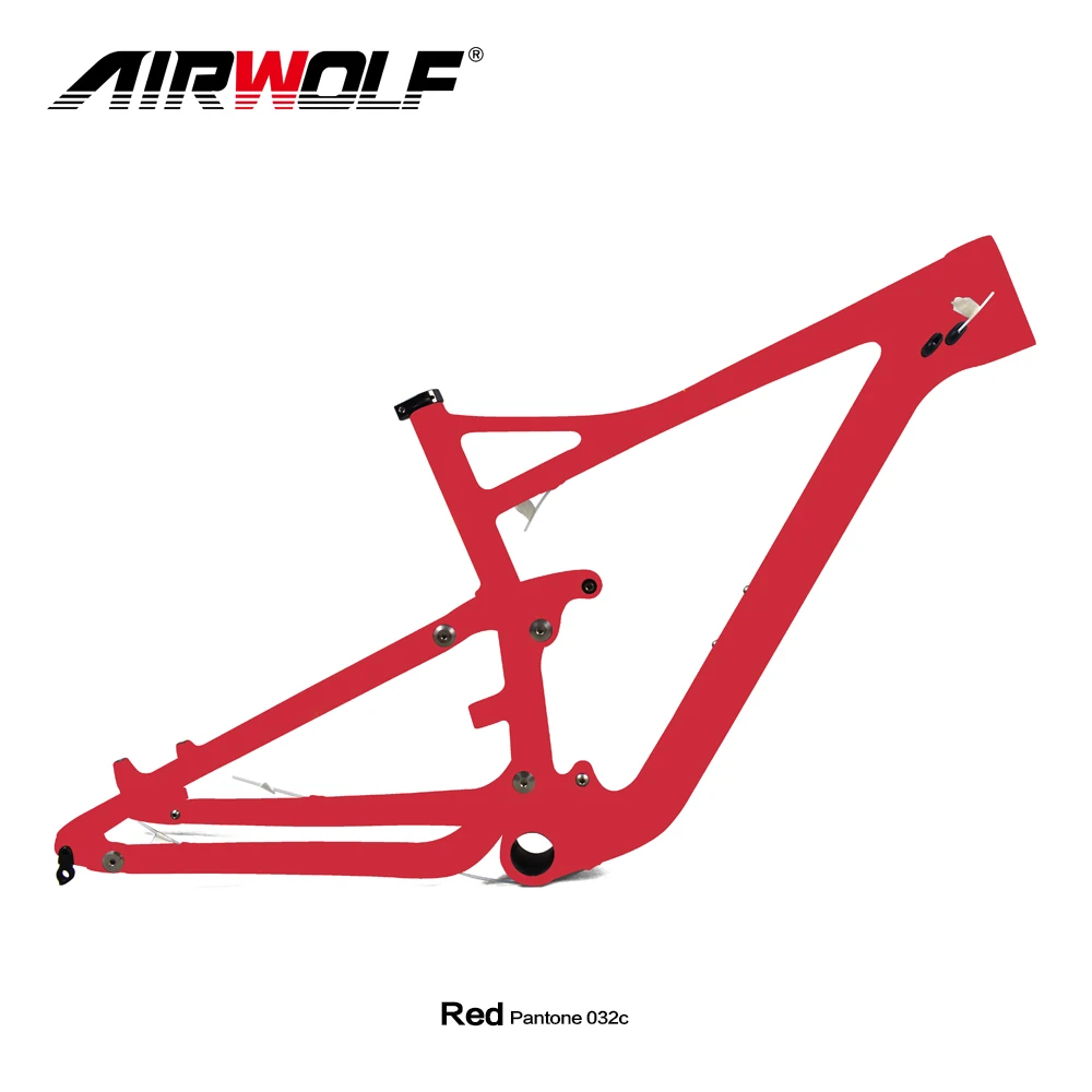 

Airwolf T1000 carbon frame accept DIY painting carbon full suspension bike frame
