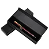 Creative Hot Rectangle Flip Black Gift Box Thickened Hard Special Paper Pen Box Business Pen Box Factory