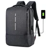 2019 new design waterproof business laptop backpack bag with usb fashion travel sports school bag wholesale