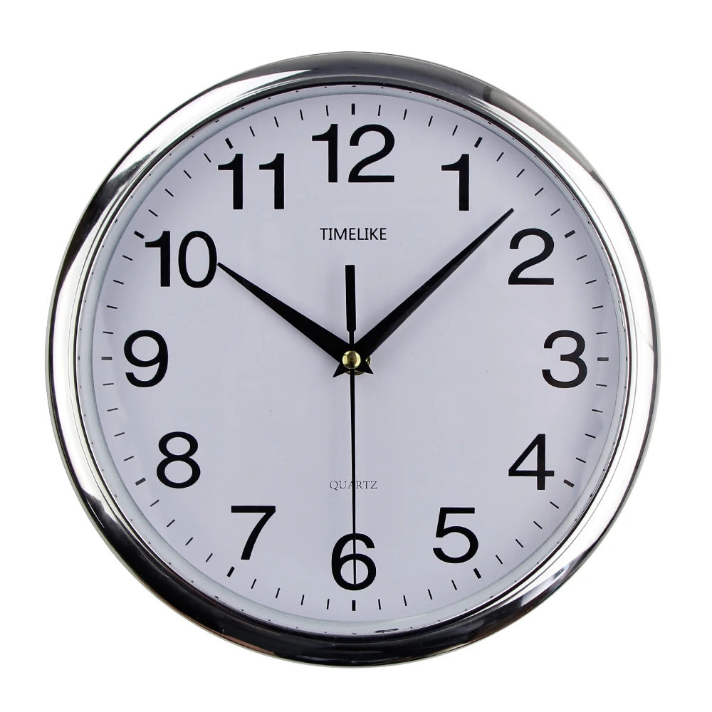 

10 Inch Cheap Plastic Wall Clock Custom Design Promotion Gifts Clock