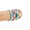 Hot Seller Innovative Rainbow Miyuki Two Hole Tila beads bracelet Tilu beaded bracelet for beach party