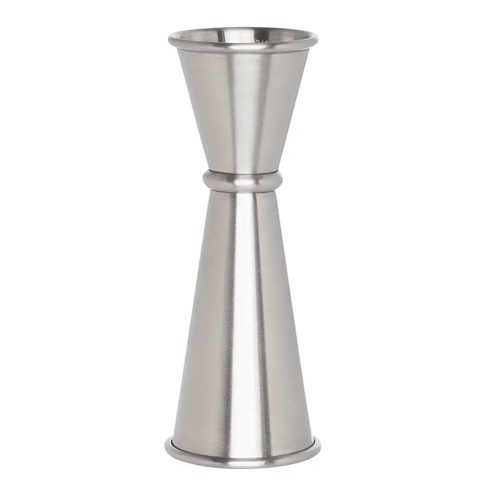

Stainless Steel Bar Jigger 1OZ/2OZ with Scale Mark(1/2OZ,3/4OX,1-1/2OZ), Customized