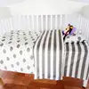 Bumper Newborn Nursery Cot 100% Cotton fabric Baby Crib Bedding Set