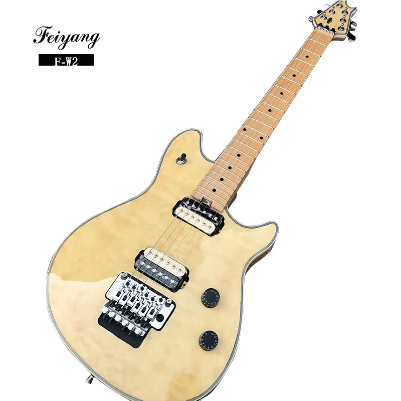 

2019 High quality floyd rose wolfgang electric guitar,6 string electric guitar, With quilted maple Top, All colors