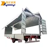heavy duty dimension 50 ft multi-function wing opening side bulk cargo van semi trailer
