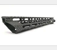 

15 inch super light heavy duty HIGH INTENSITY HYDRO DIPPED STRIPE CARBON FIBER free floating handguard for AR15
