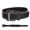 Comfortable & Durable Pre Broken-in Genuine Leather Weight Lifting Belt & Lumbar Support for Squats, Deadlifts, Gym Workouts