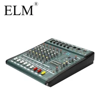 

MX Series ELM Professional effect sound mixer dj console Audio Mixer