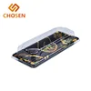 New design food grade plastic sushi takeaway box, sushi take away box