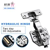 3D Stainless steel hinge hydraulic dump wardrobe german made cabinet hinges