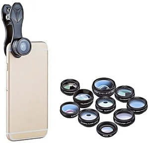 10 1 Mobile Phone Camera Lens Kit Fisheye