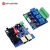 4CH x2 dmx512 decoder relay 12v 10a Controller DMX 512 relay switch