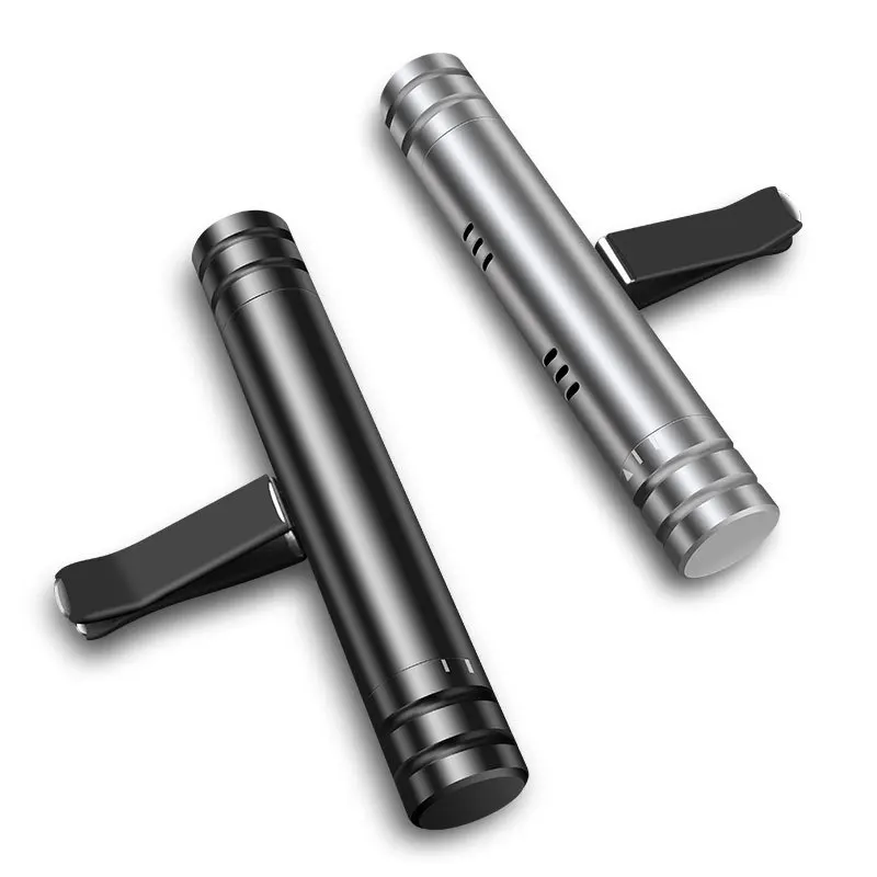

New car perfume, Air conditioning outlet aromatherapy stick solid Creative mini metal ornaments perfume clip, N/a