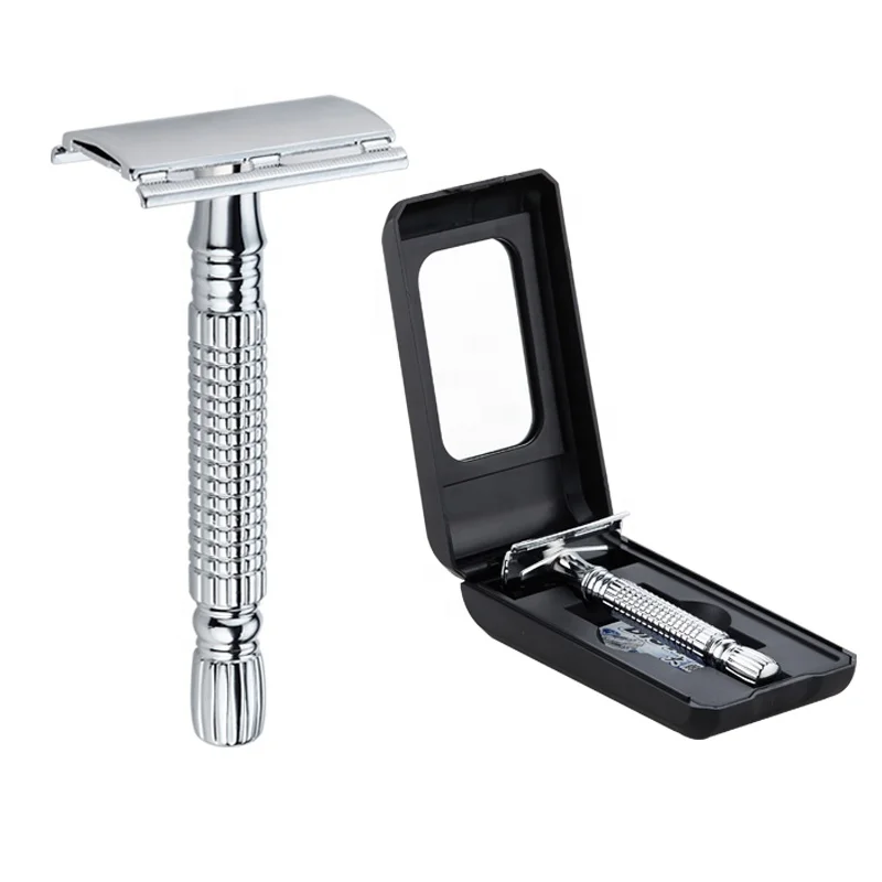 
zinc alloy double edge razor shaving safety razor 