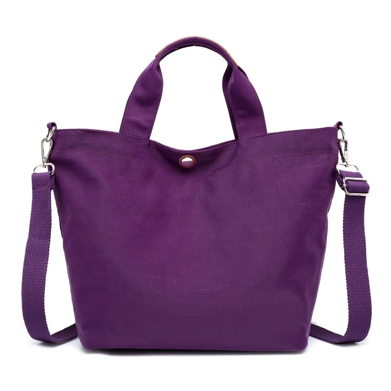 
nylon tote bags shoulder bag washed nylon handbags for woman 