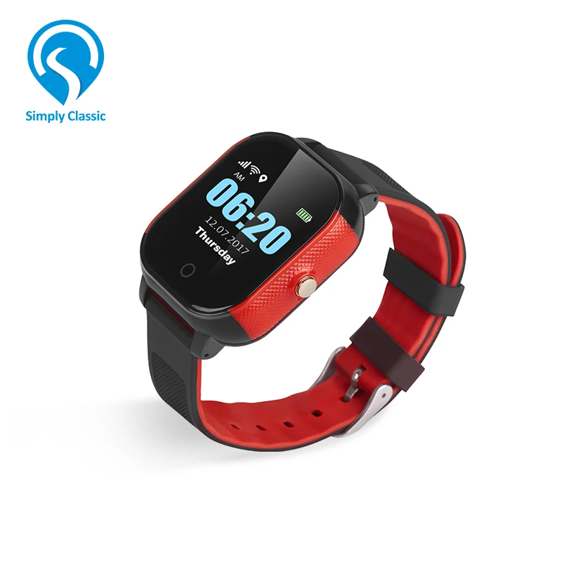 

FA23 IP67 Water Proof Kids Sport GPS Watch Running Anti Kidnapping SOS Button Wrist GPS Tracker for Children, Three colors