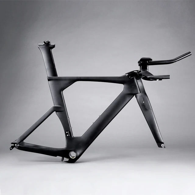 

TM6 time trial bike frame new full carbon with material T800 bicycle parts frameset FM109, Ud matte/glossy