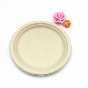 9 inch 10 inch dinner plate biodegradable plates