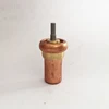 Vmc wax thermoactuator temperature sensing components for air compressor temperature control valve oil temperature control